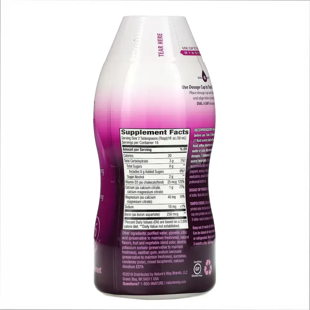 Nature's Way Calcium & Vitamin D - 16 oz, фото 2