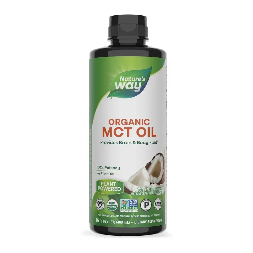 Nature's Way 100% Organic MCT Oil - 16 oz
