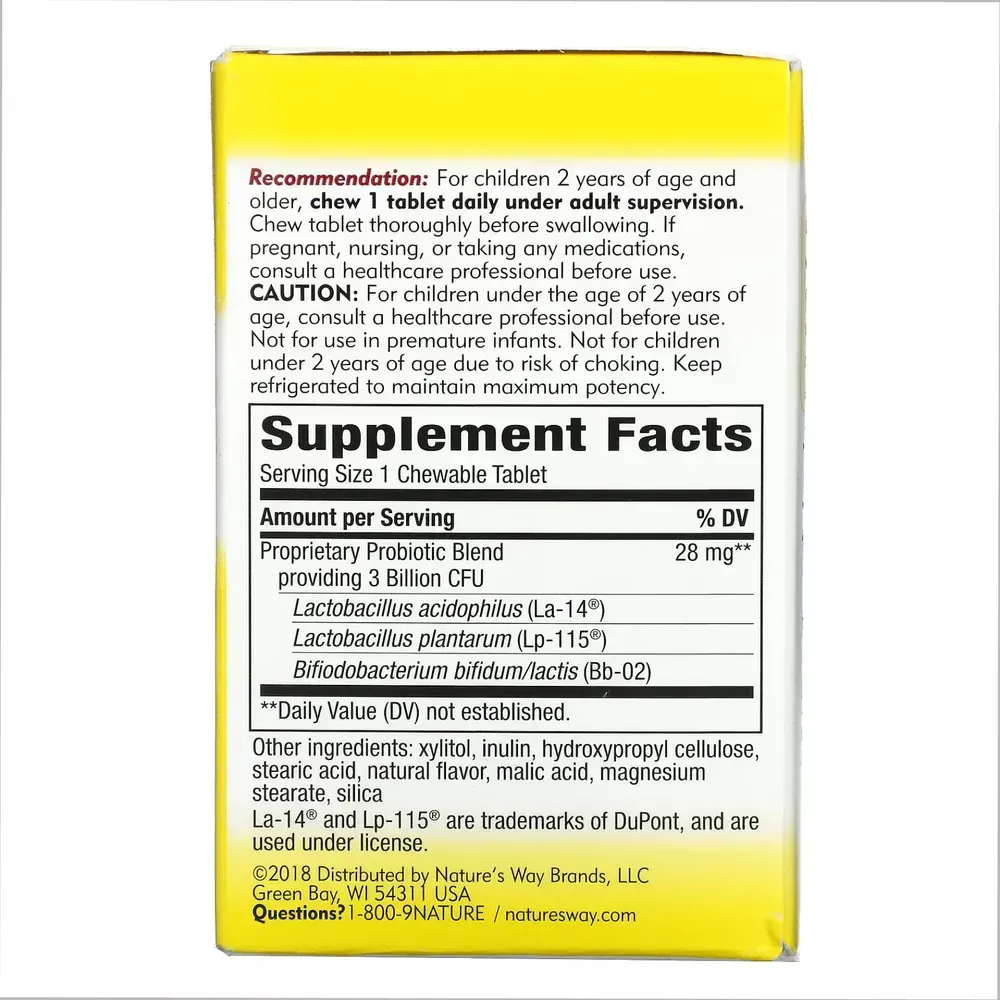 Kids Primadophilus - 30 tabs Cherry