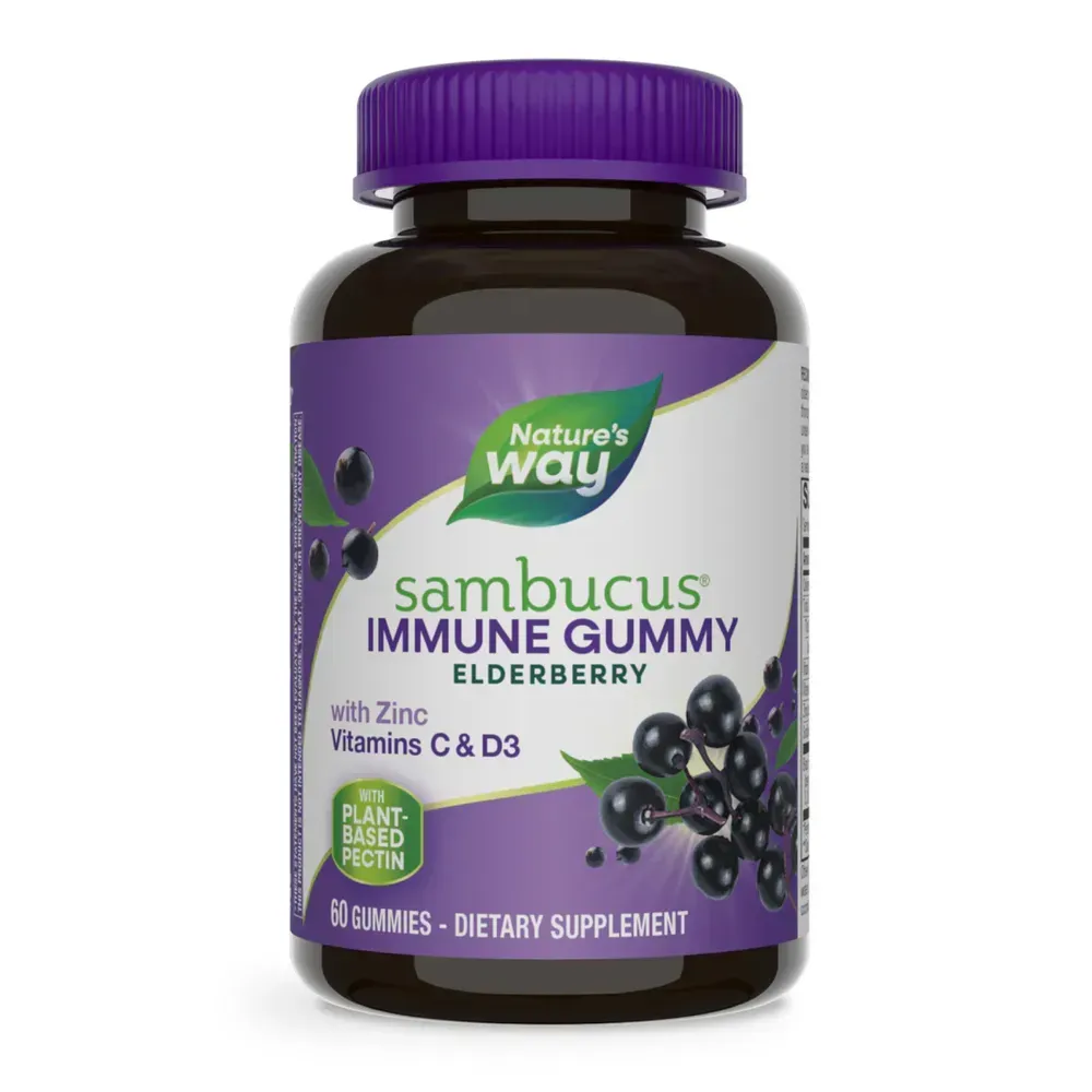 Nature's Way Sambucus Immune Support - 60 gummies
