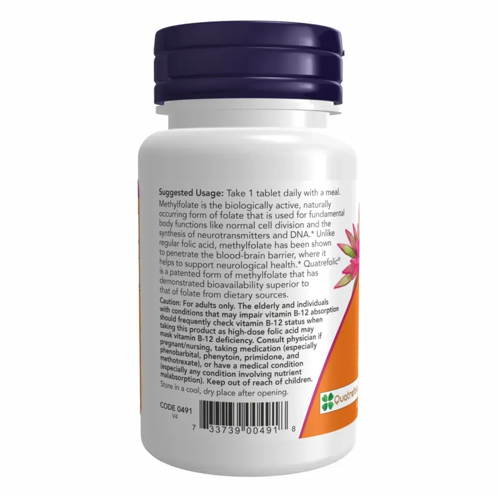 Methyl Folate 1000mcg - 90 tabs