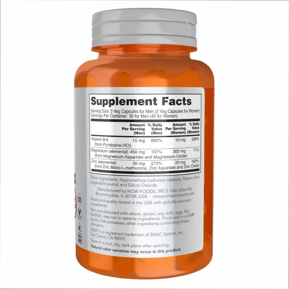 ZMA(R) - 90 vcaps