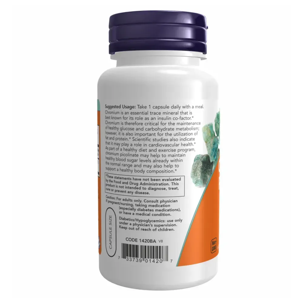 Chromium Picolinate 200mcg - 100caps