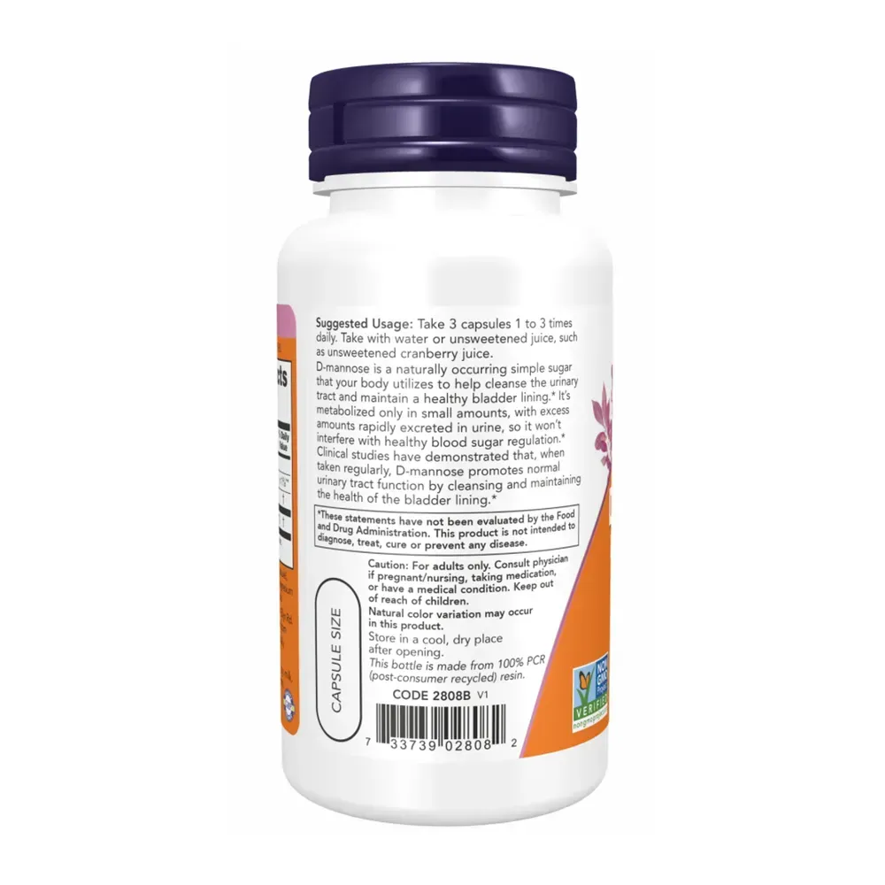 D-Mannose 500 mg - 120 Caps