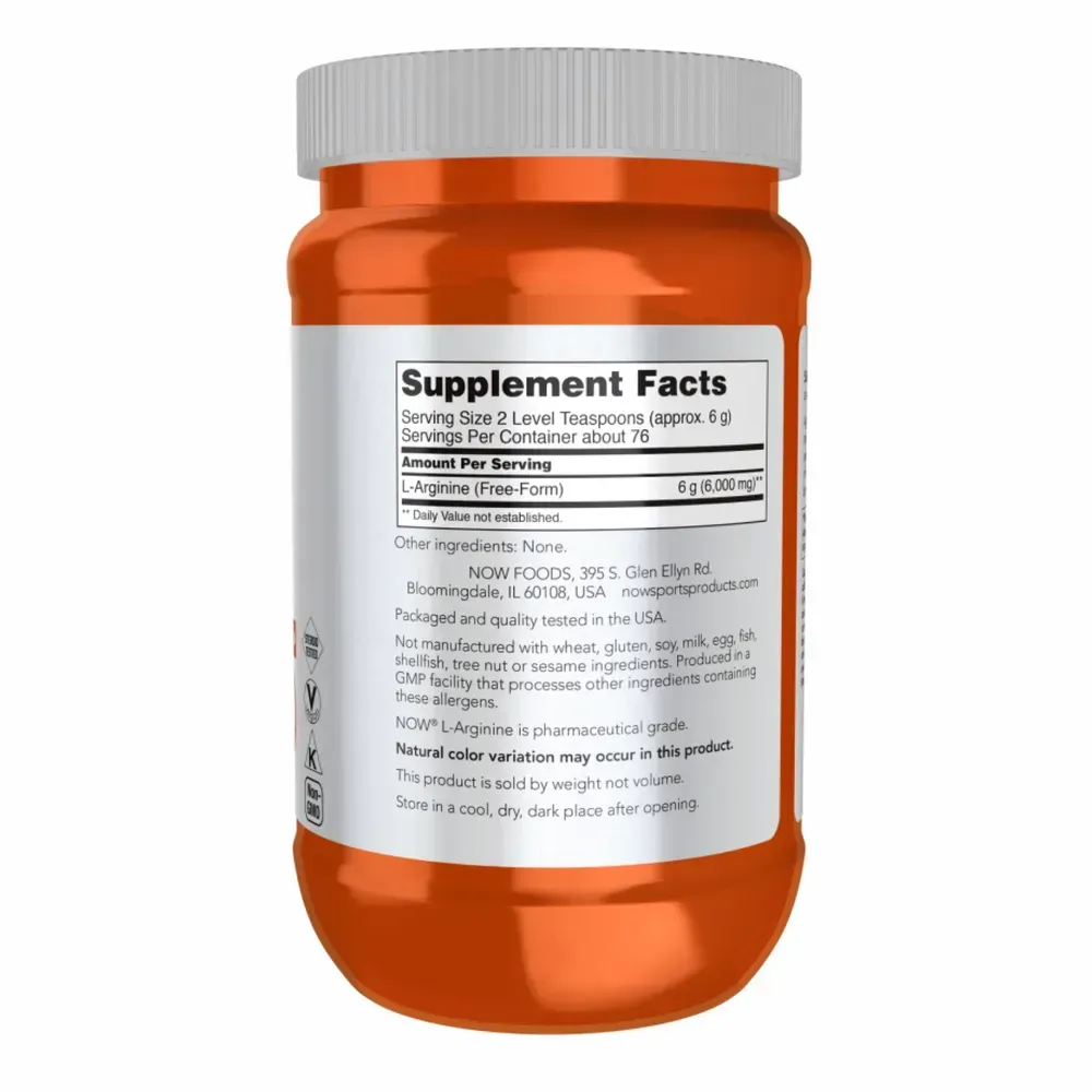 Arginine Powder Pure - 454g