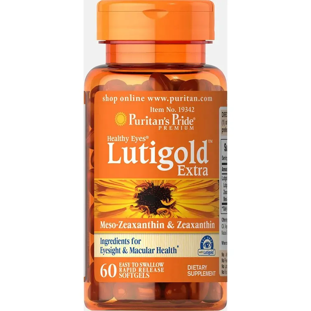 Healthy Eyes® Lutein Extra with Zeaxanthin - 60 Softgels