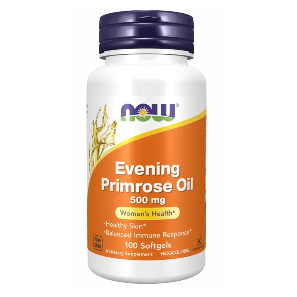 Evening Primrose, 500 мг, упаковка на 100 м’яких капсул