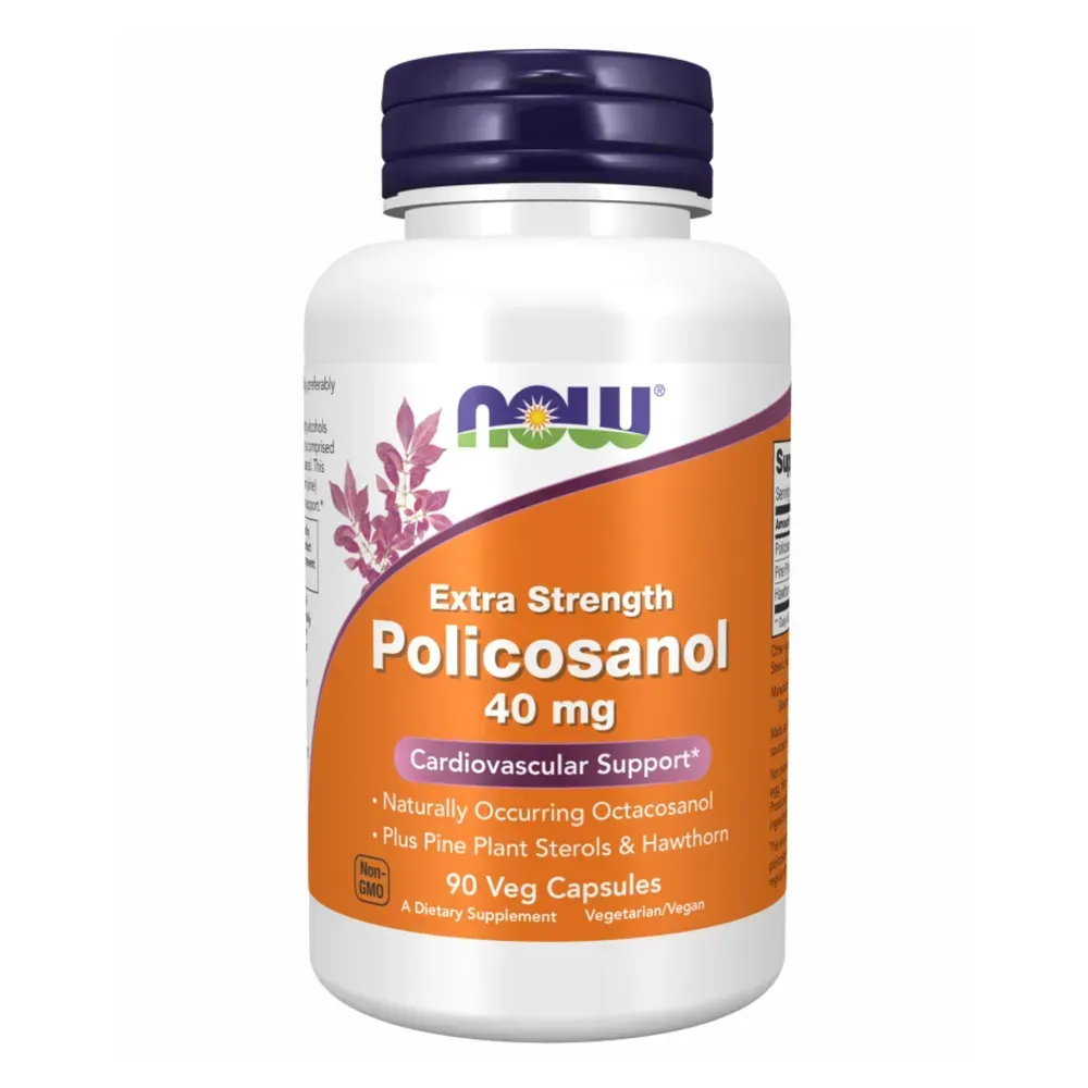 Policosanol 40 mg Plus, 90 рослинних капсул