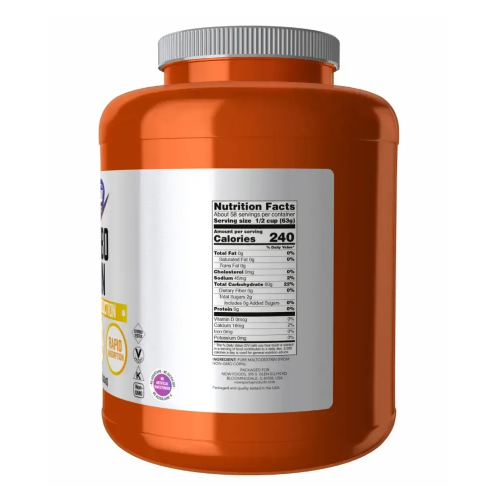 NOW Foods Carbo Gain - 8 lb, фото 2