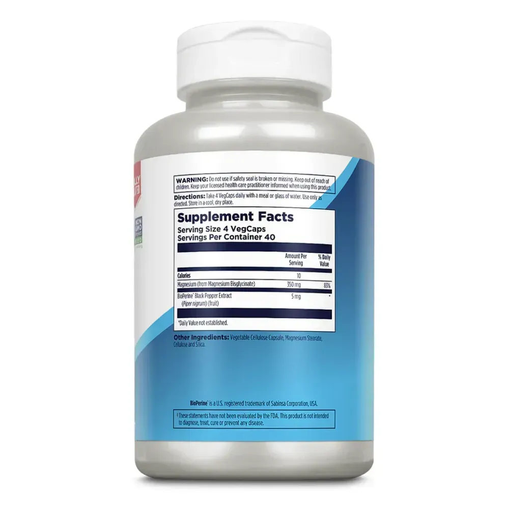 Magnesium Bisglycinate 350 - 160 veg caps