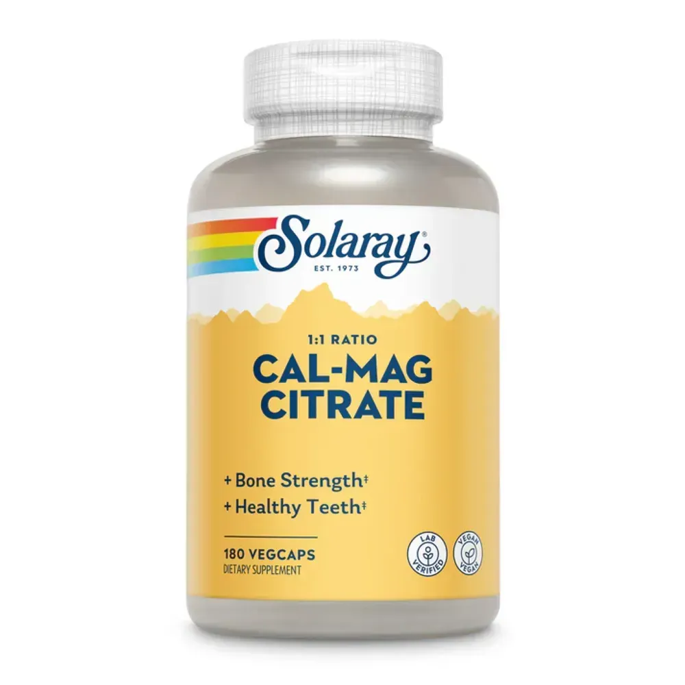 Cal-Mag Citrate - 180 veg caps
