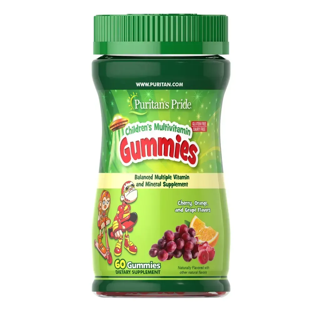Puritans Pride Childrens Multivitamin Mineral - 60 gummies