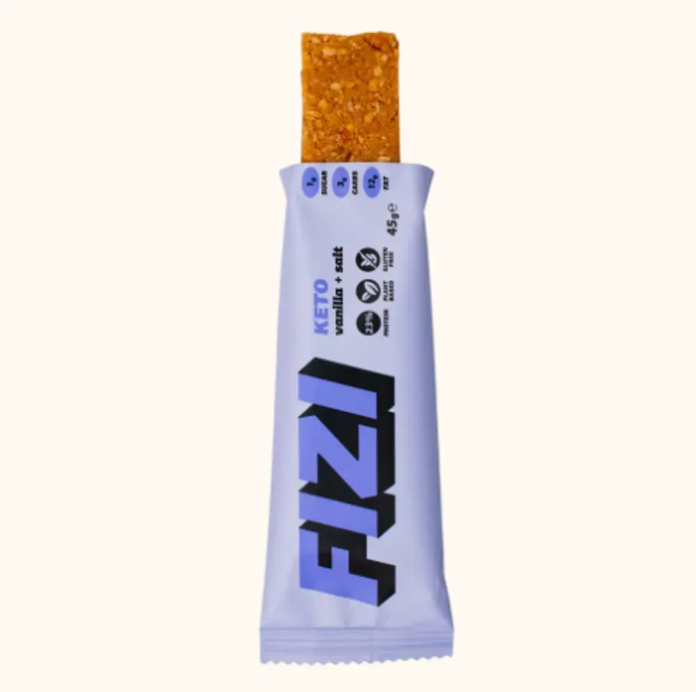 KETO Protein Bar - 10x45g Vanilla + Salt