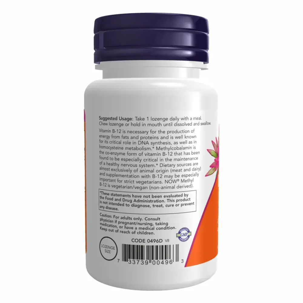 Methyl B-12 5000mcg - 120 lozenges