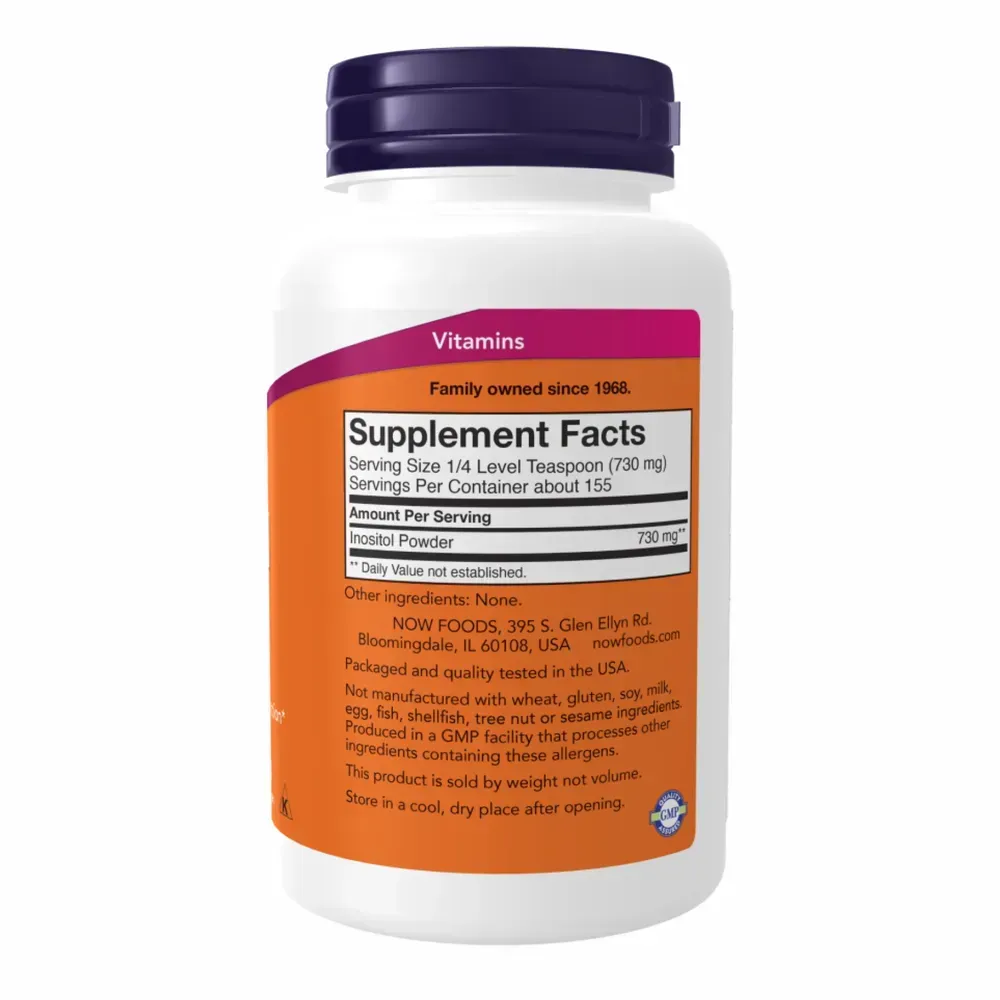 NOW Foods Inositol Powder - 4 oz, фото 2