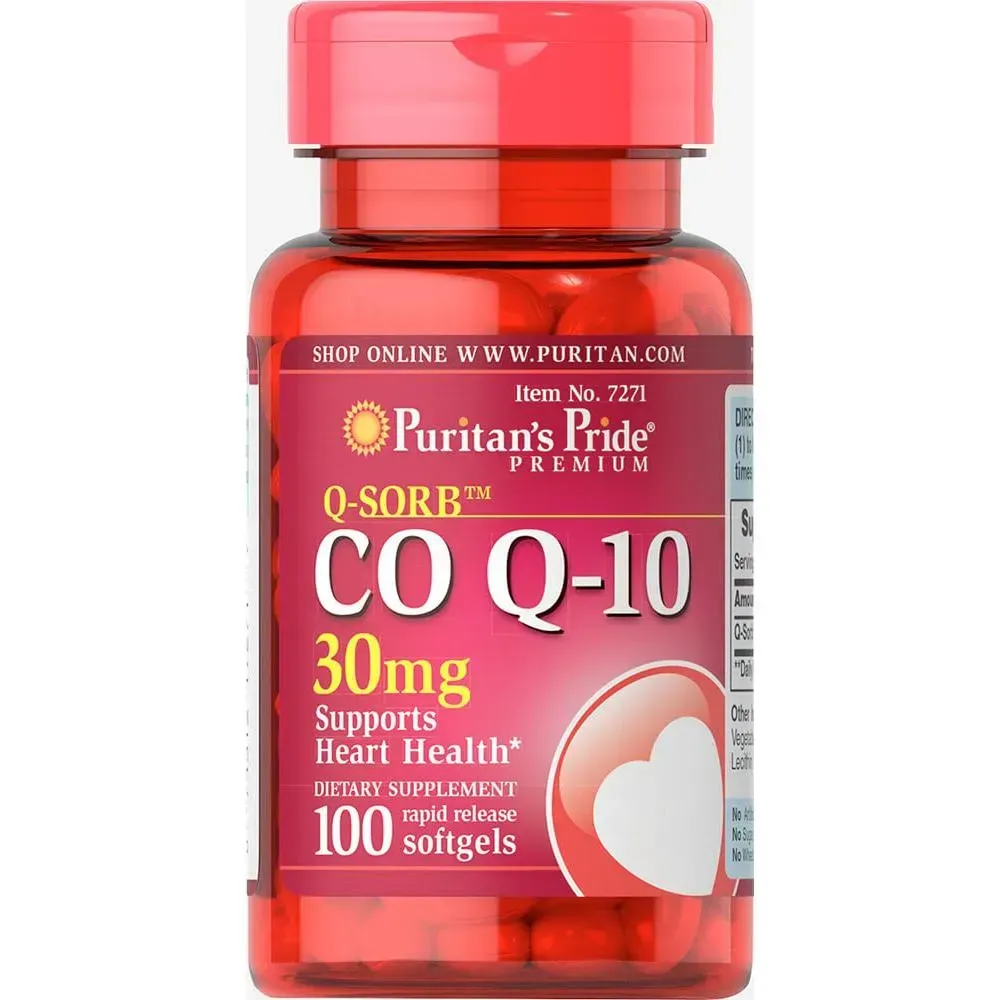 Q-SORB™ Co Q-10 30 mg - 100 Softgels