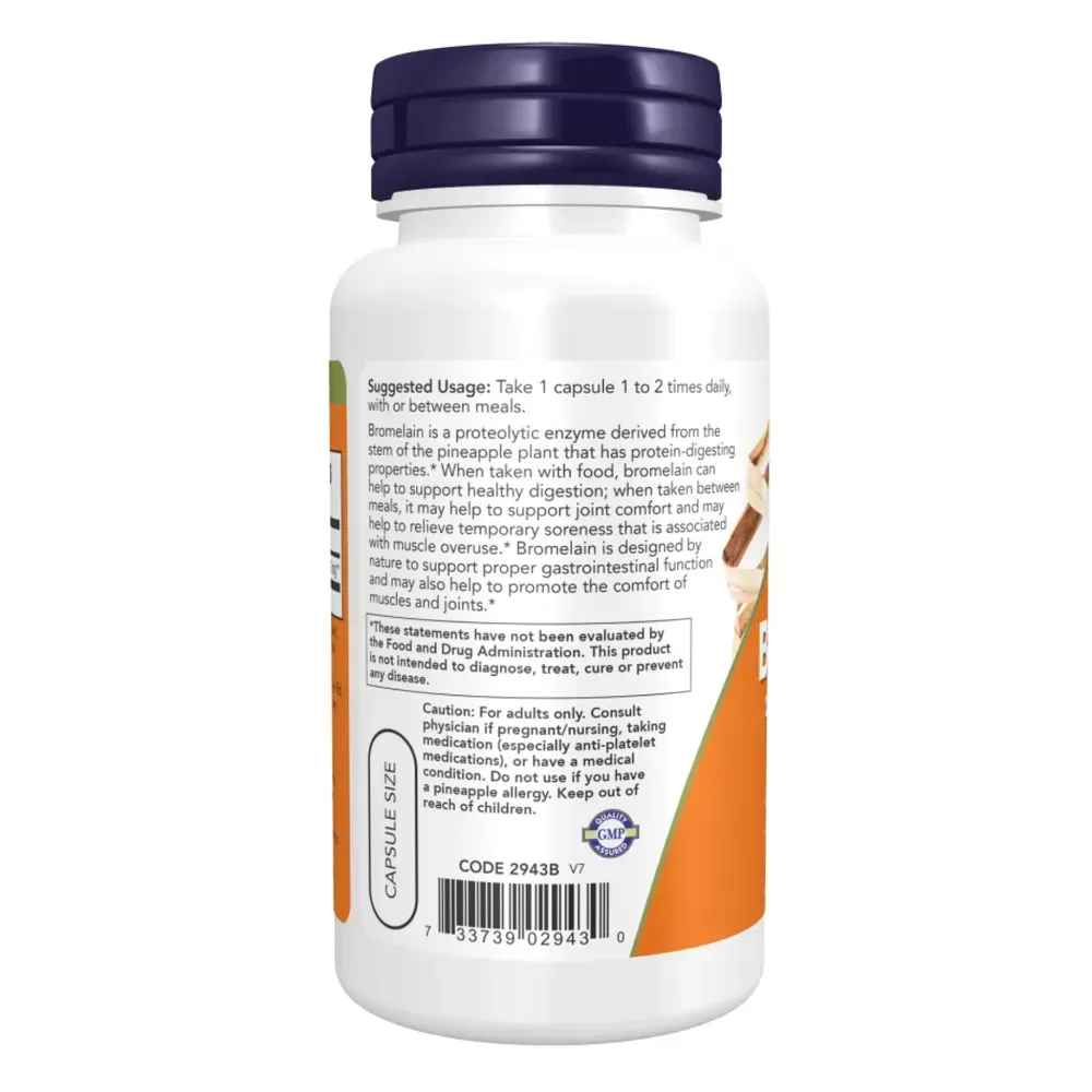 Bromelain 500mg - 120 vcaps