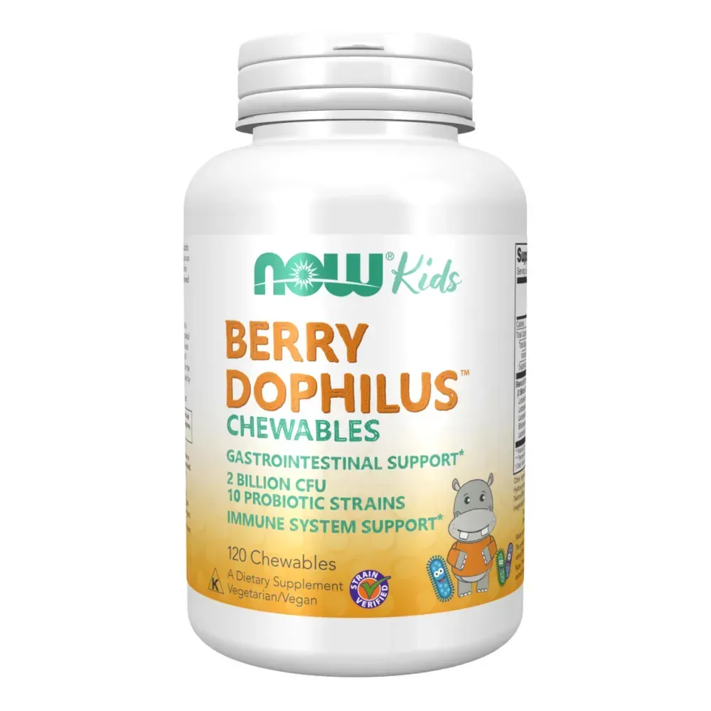 NOW Foods BerryDophilus™ Kids - 120 Chewables