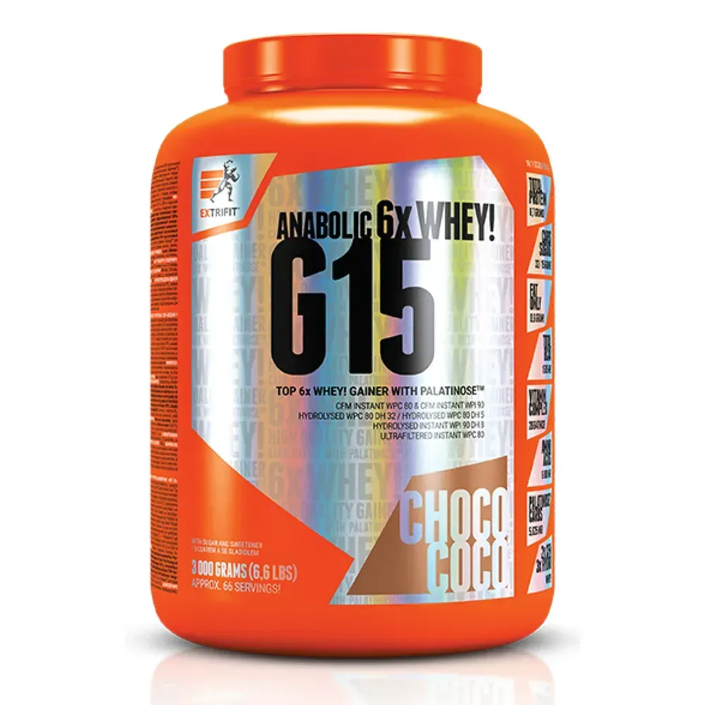 G15 Anabolic Gainer - 3000g Choco-Coconut