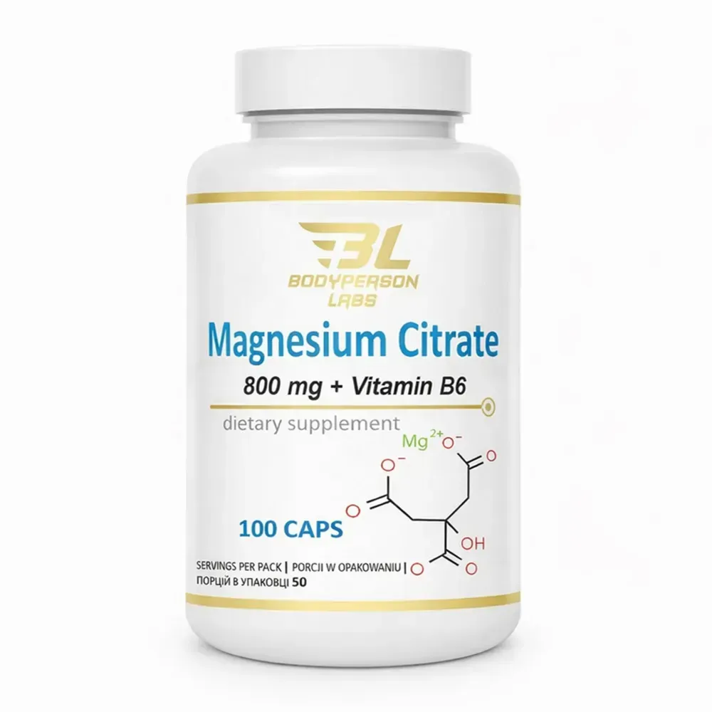 Magnesium Citrate - 100 caps