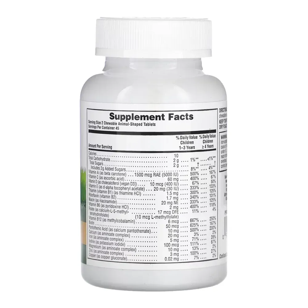 Children’s Multivitamin - 90 tabs Assorted