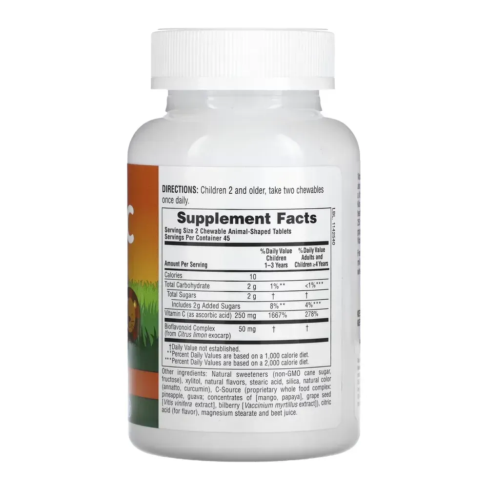 Kids Vit C Chewable - 90 tabs