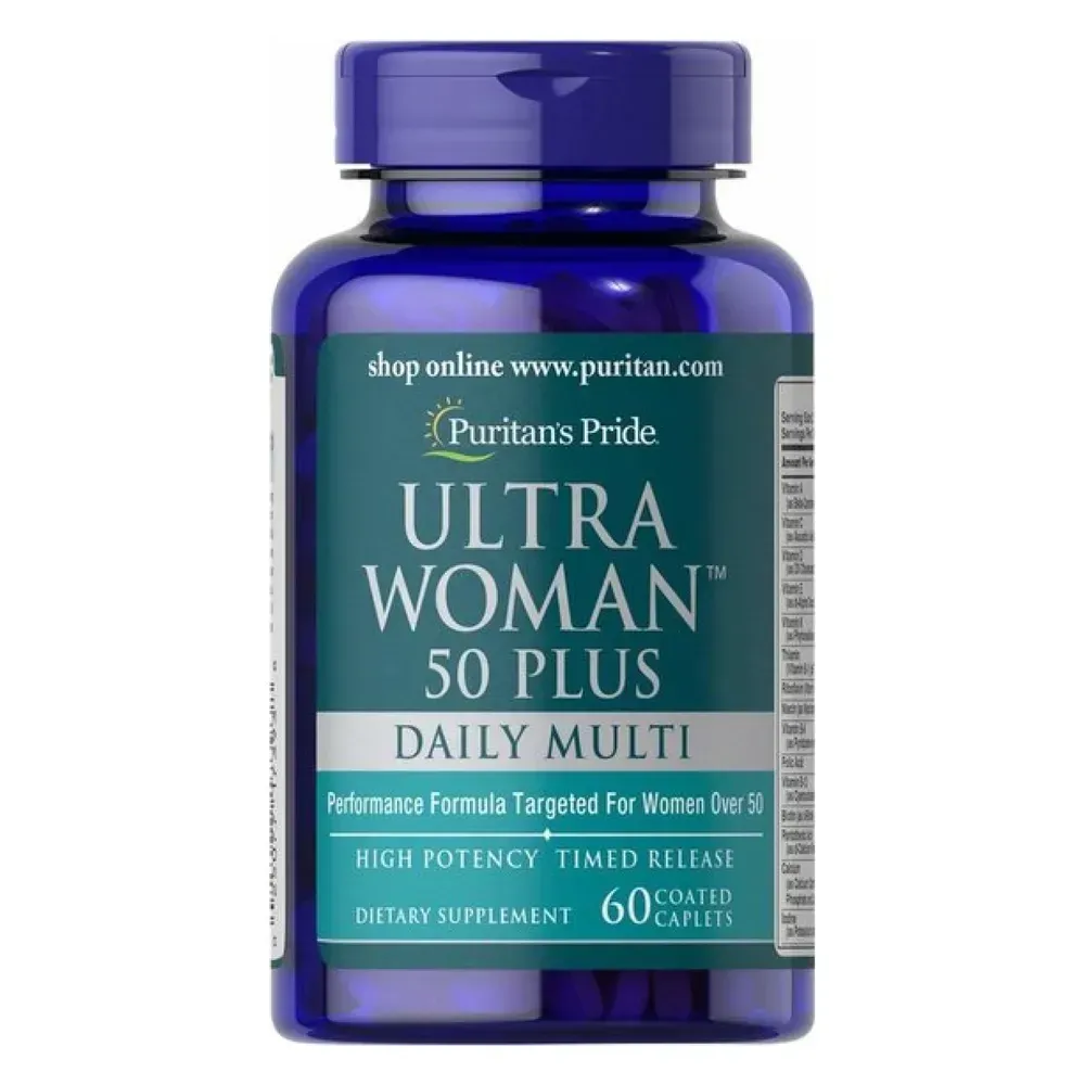 Ultra Woman™ 50 Plus Multi-Vitamin - 60 caps