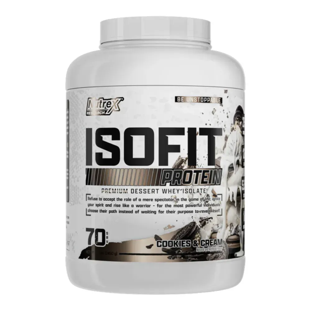 Nutrex Isofit - 70srv Cookies Cream, Печиво з кремом