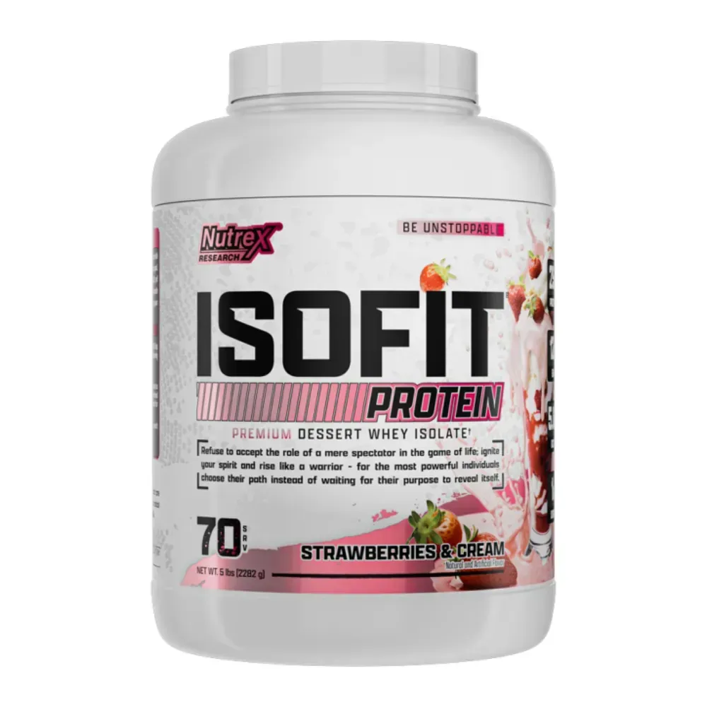 Nutrex Isofit - 70srv Strawberries Cream, Вершки