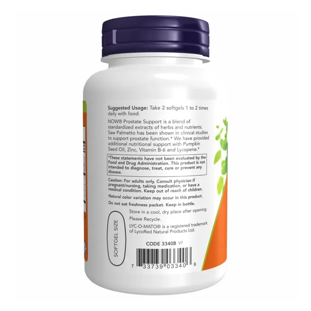 Prostate Support - 180 sgels