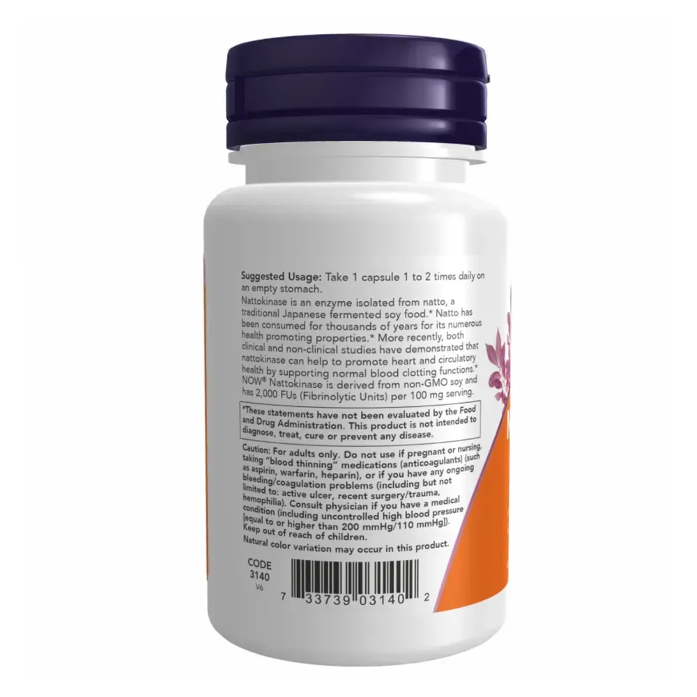 Nattokinase 100mg - 120 vcaps