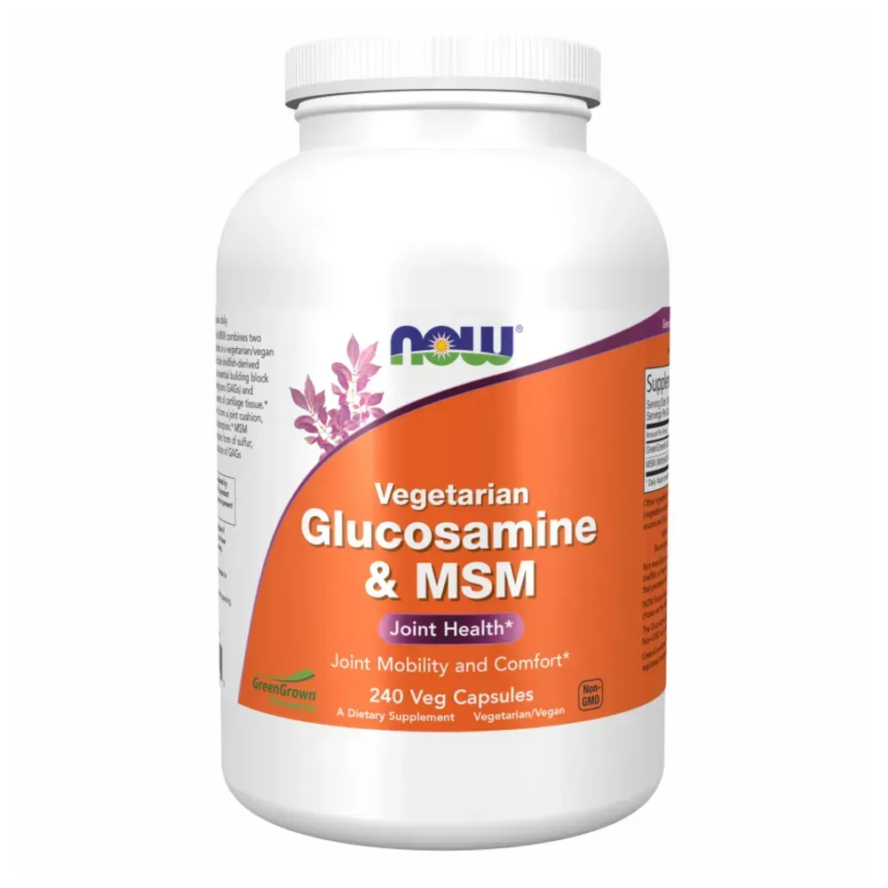 Veg Glucosamin & MSM 500/500, 240 рослинних капсул