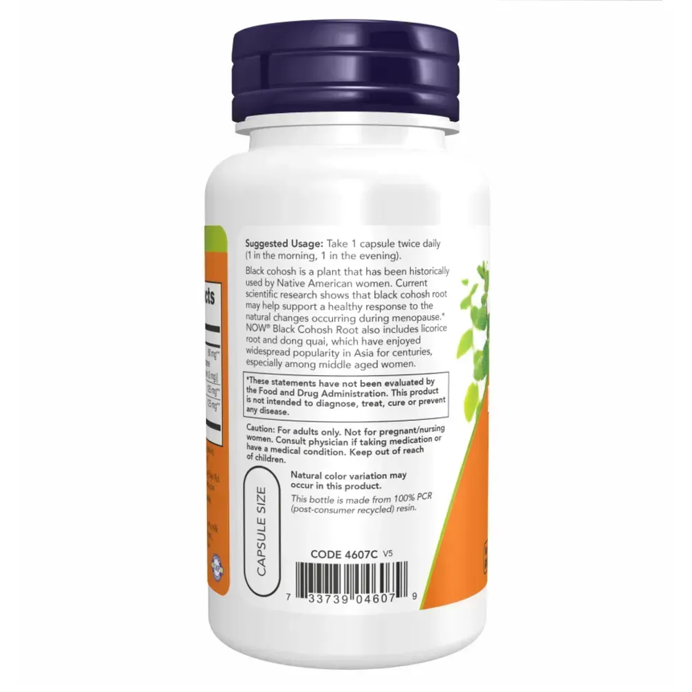 Black Cohosh 80mg - 90 vcaps