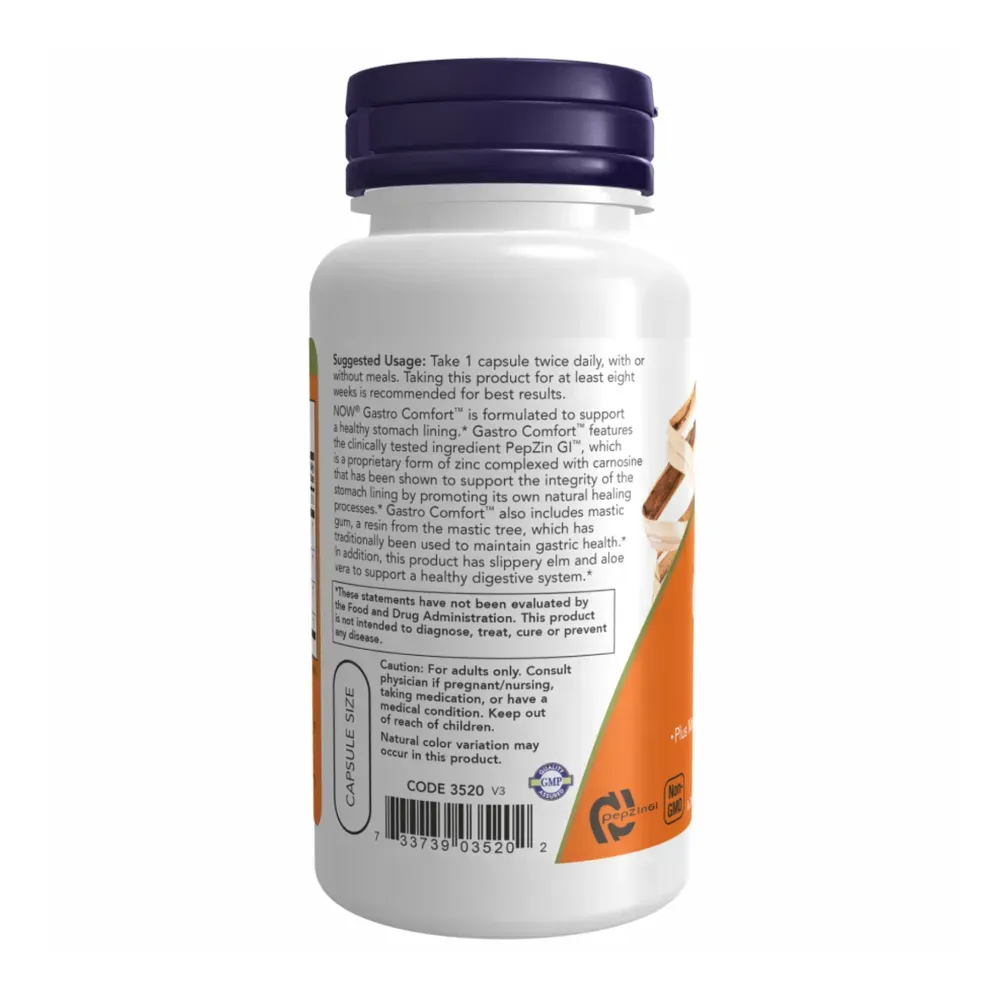 Gastro Comfort With Pepzin Gi - 60 vcaps