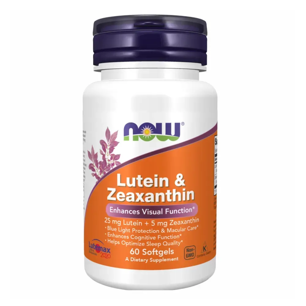 Лютеїн і зеаксантин Lutein & Zeazanthin, упаковка 60 м’яких капсул