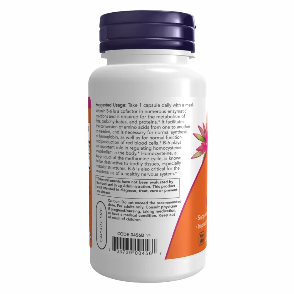 B-6 100mg - 250 vcaps