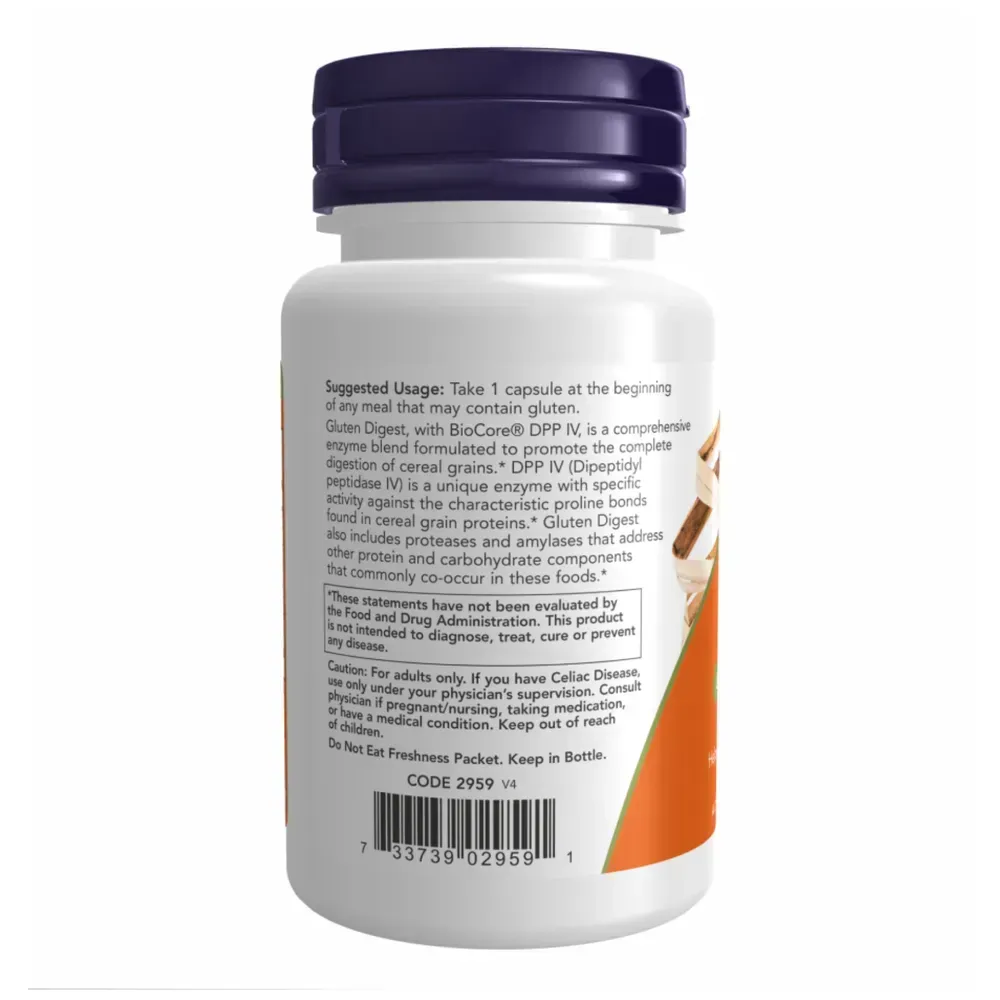 Gluten Digest Enzymes - 60 vcaps