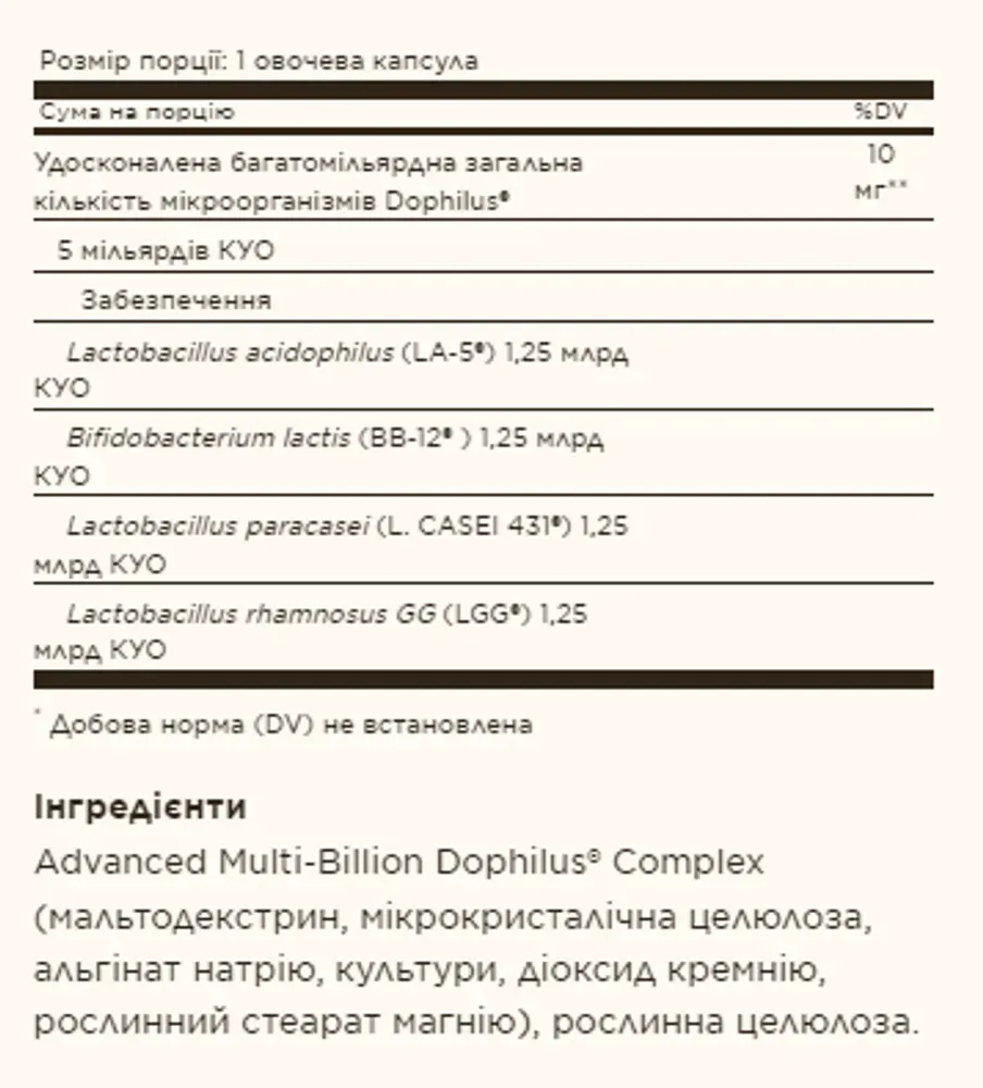 Advanced Multi-Billion Dophilus® - 60 vcaps