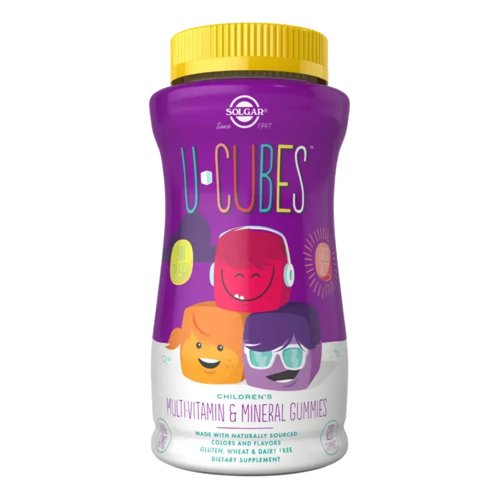 Solgar U-Cubes™ Children's Multi-Vitamin & Mineral - 120 Gummies