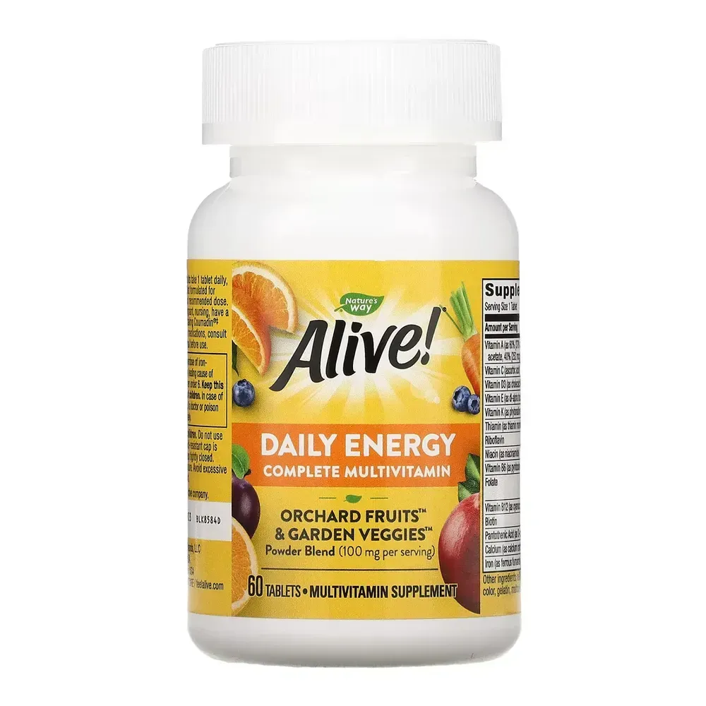 Daily Energy (With Iron) - 60 tabs