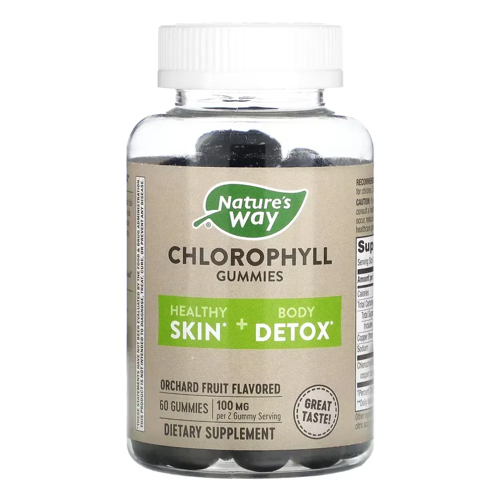 Nature's Way Chlorophyll Gummy - 60 ct