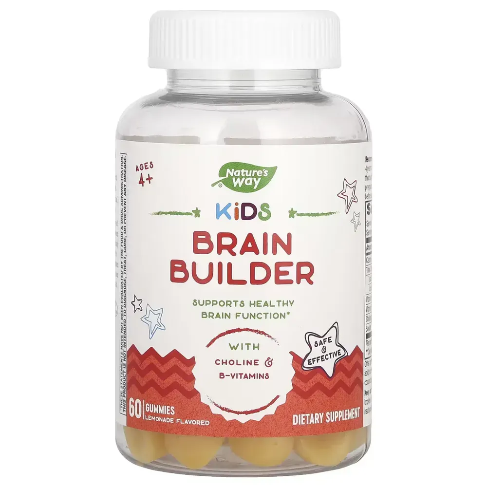 Nature's Way Kids Brain Builder Gummy - 60 ct