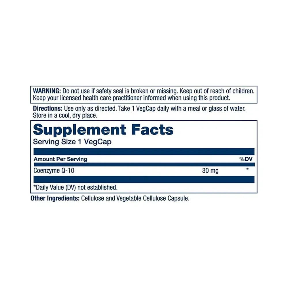 Pure CoQ10 30mg - 60 vcaps