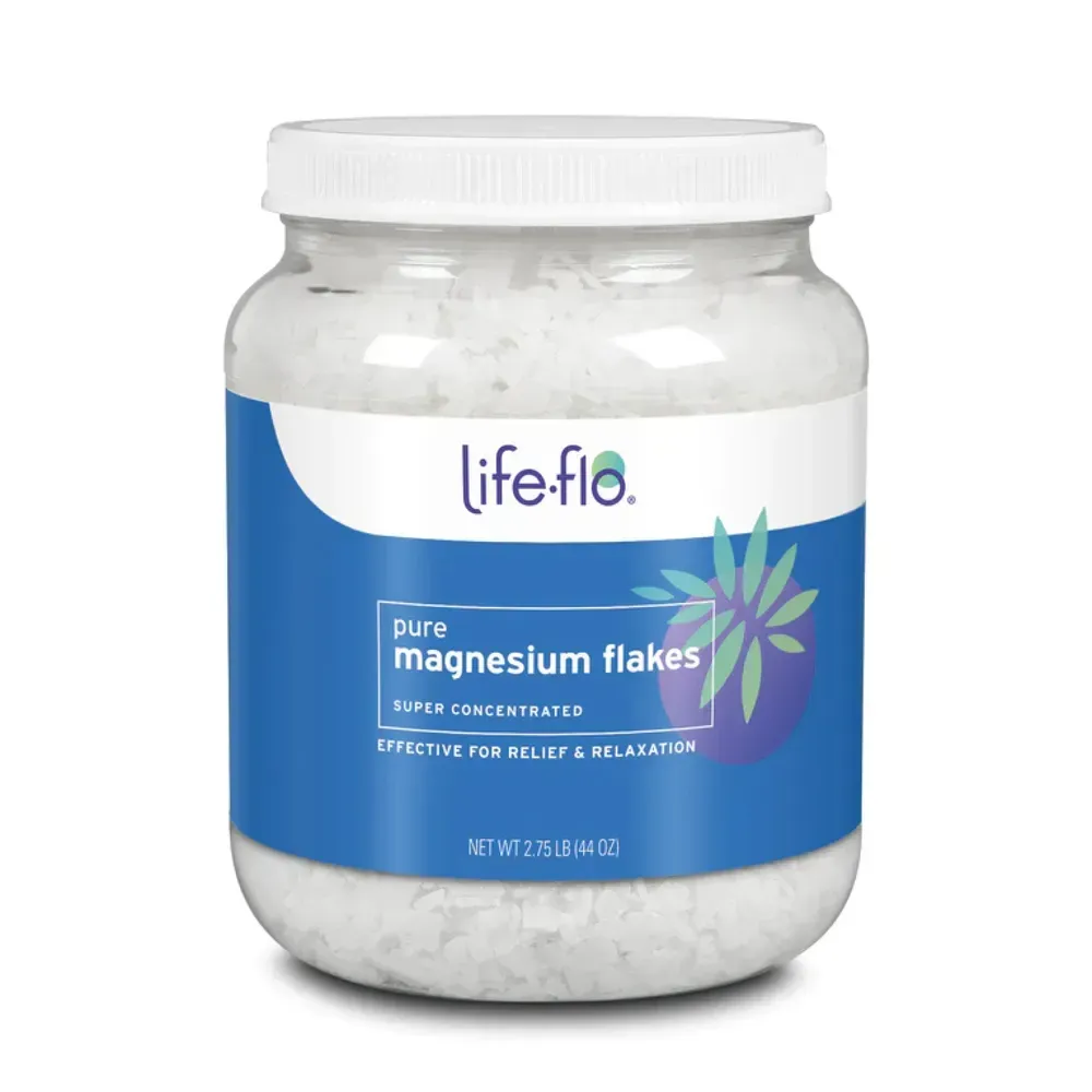 Life-flo Pure Magnesium Flakes - 44 oz
