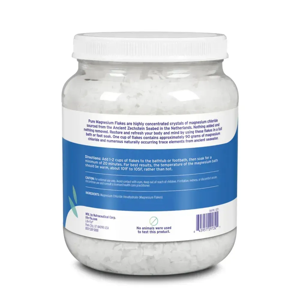 Life-flo Pure Magnesium Flakes - 44 oz, фото 2