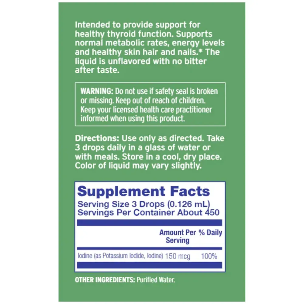 Life-flo Liquid Iodine Plus - 2fl oz, фото 3