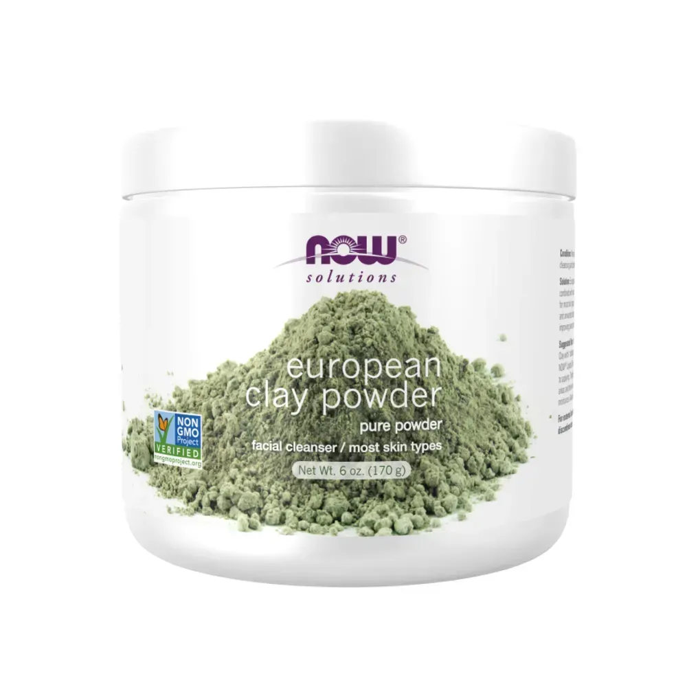 NOW Foods Eropean Clay Powder - 6 oz