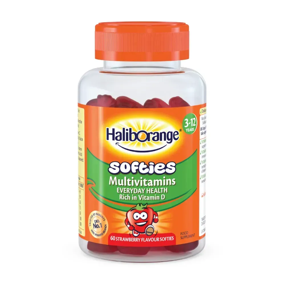 Softies Multivitamins - 60 softgels Strawberry