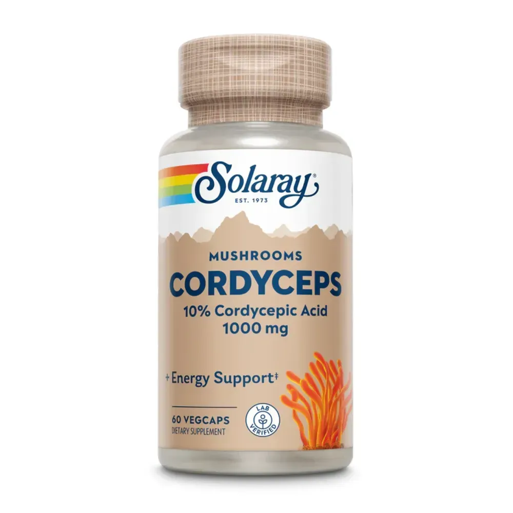 Cordyceps Mushroom Extract 1000mg - 60 vcaps