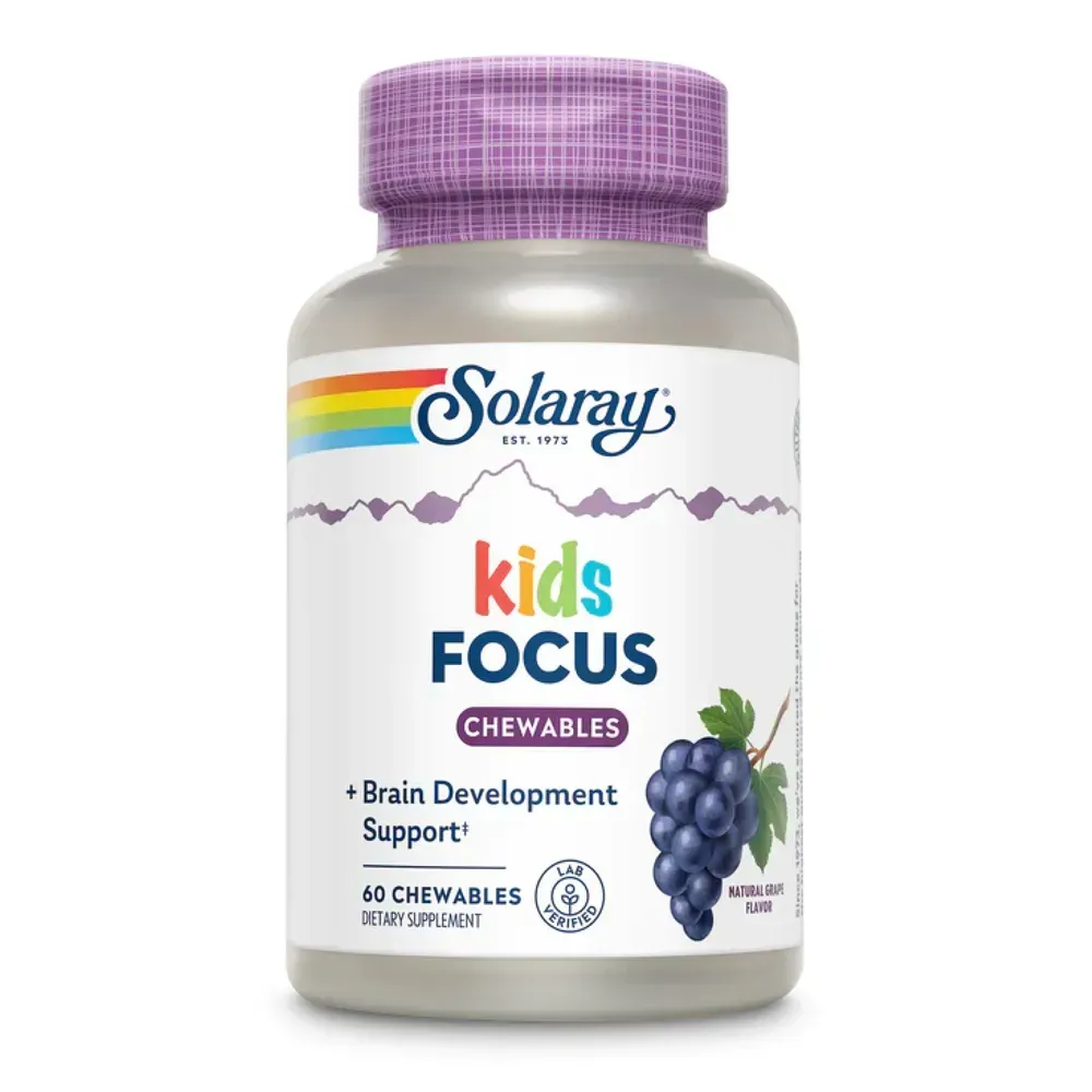 Solaray Focus for Children - 60 chewables